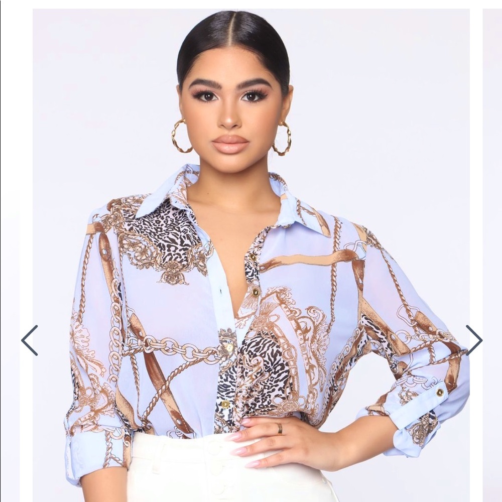 **NWT** FN Rover Squared Button Shirt